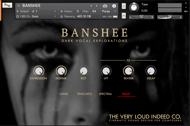 BANSHEE: DARK VOCAL EXPLORATIONS