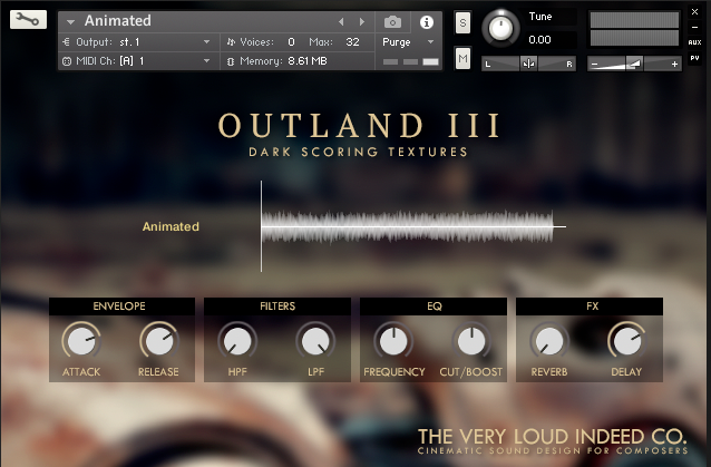 OUTLAND III: DARK SCORING TEXTURES
